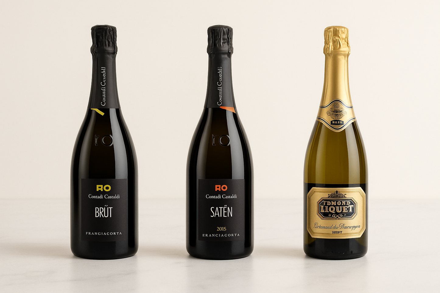 イタリア泡ワイン 3本セット|フランチャコルタ2種+クレマン・ド・ブルゴーニュ