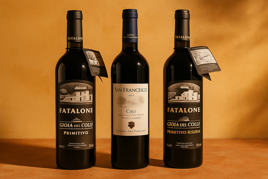 南イタリア 赤ワイン 3本セット｜プリミティーヴォ飲み比べ＋チロのガリオッポ